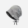 Wasteland Wind Desert Wear Cold Hat Stack Hat Summer Thin American Hat Women'S Crimped Knitted Hat