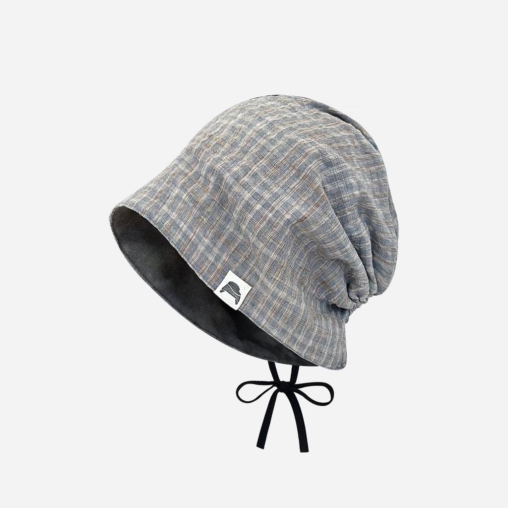 Wasteland Wind Desert Wear Cold Hat Stack Hat Summer Thin American Hat Women'S Crimped Knitted Hat