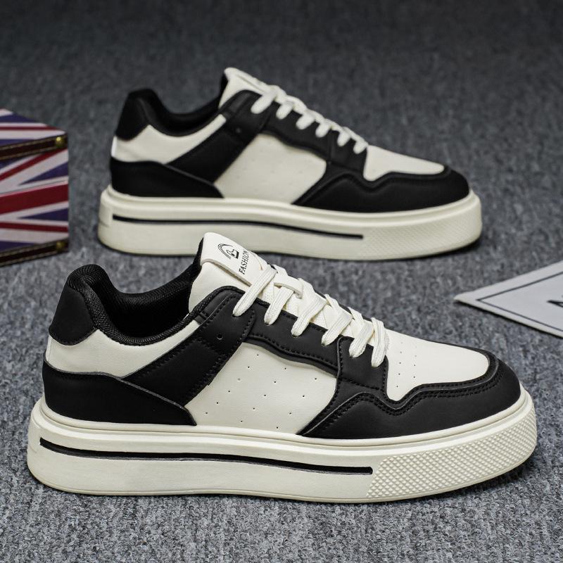 

2025 новая мужская обувь в стиле легкой роскоши, повседневная универсальная парная обувь для скейтборда, высокая ценность, трендовая обувь для скейтборда для путешествий для учеников средней школы 44