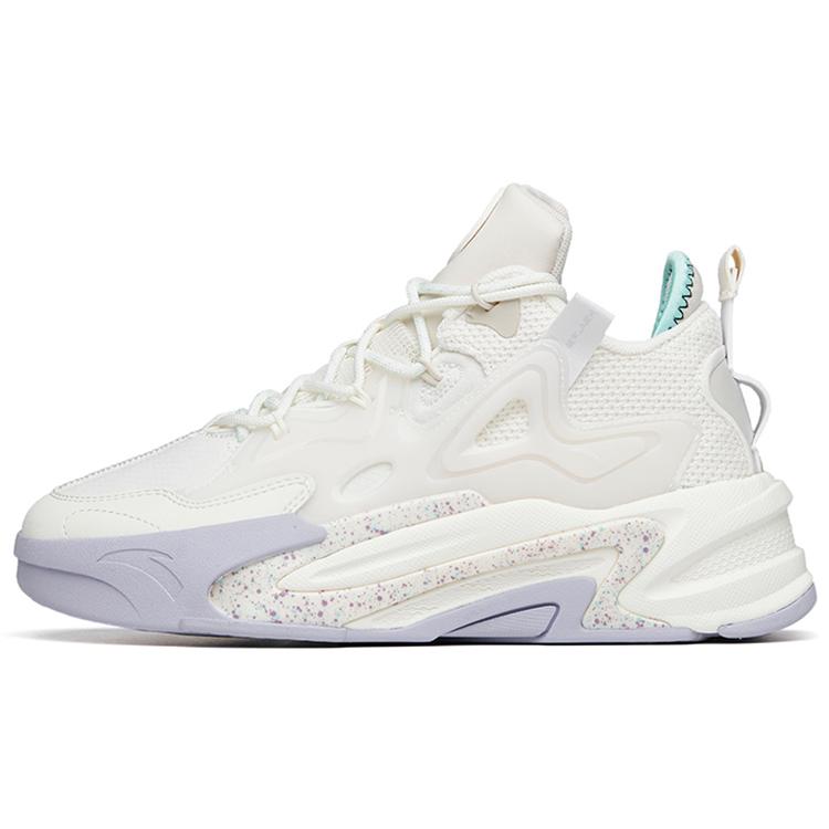 

New Anta G6 Soup 2.0 Low Top Skateboard Shoes Women s White Gray 122218082-1 38