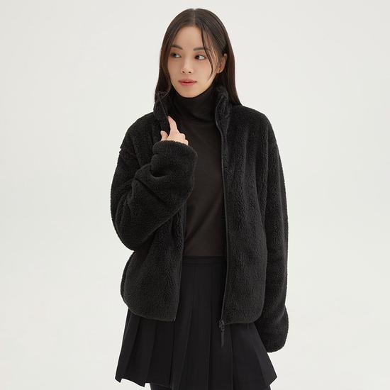 Spao Basic Lila Fleece Reißverschluss SPFZF4TC01