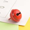 5pcs Candy Color Colorful Bell Keyring Pendant 18mm Metal Bell Ring Pendant  Christmas Decoration