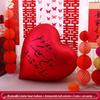 Extra Large Heart Balloon Honeymoon & Wedding Decoration Set