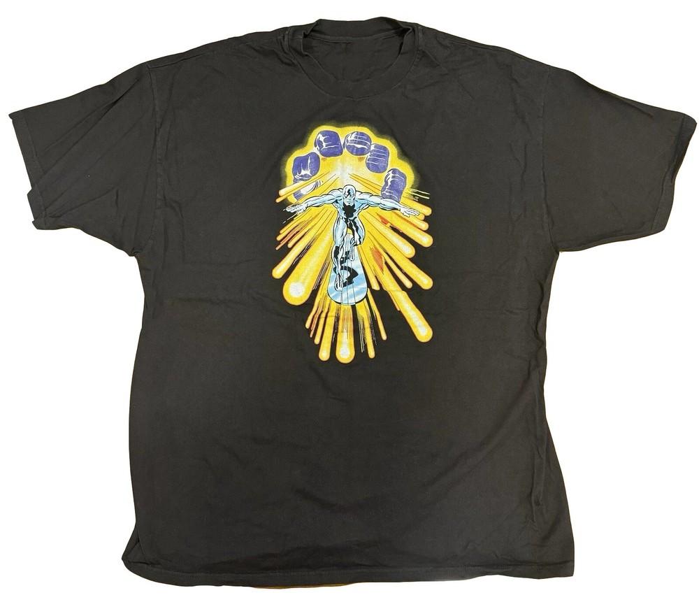 НОВАЯ Редкая Серебряный Серфер Marvel Comics Футболка 1998 года Размер S-5XL Репринт Унисекс Футболка XXL