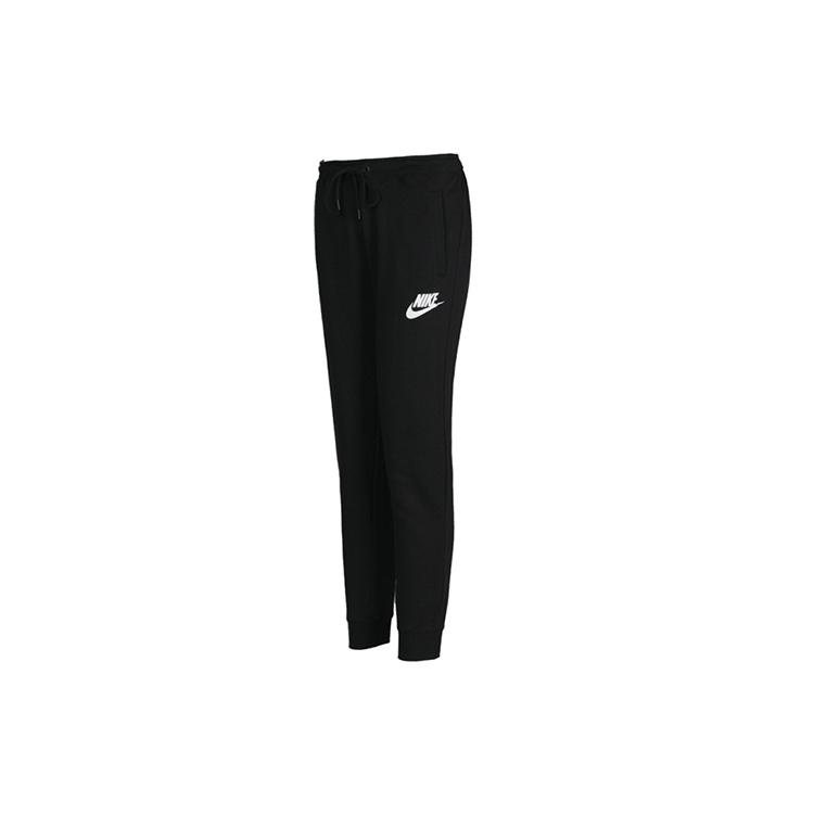 (WMNS) Nike As W Nsw Rally Pant Bundle Feet Sports Long Pants Black Women s 931869-010 XL