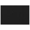 Wall Mounted Bed Headboard In Black Oak Effect Made of Wood Based Material