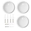 Supporto da parete per tavolo per Google Wifi Supporto di sicurezza Bianco