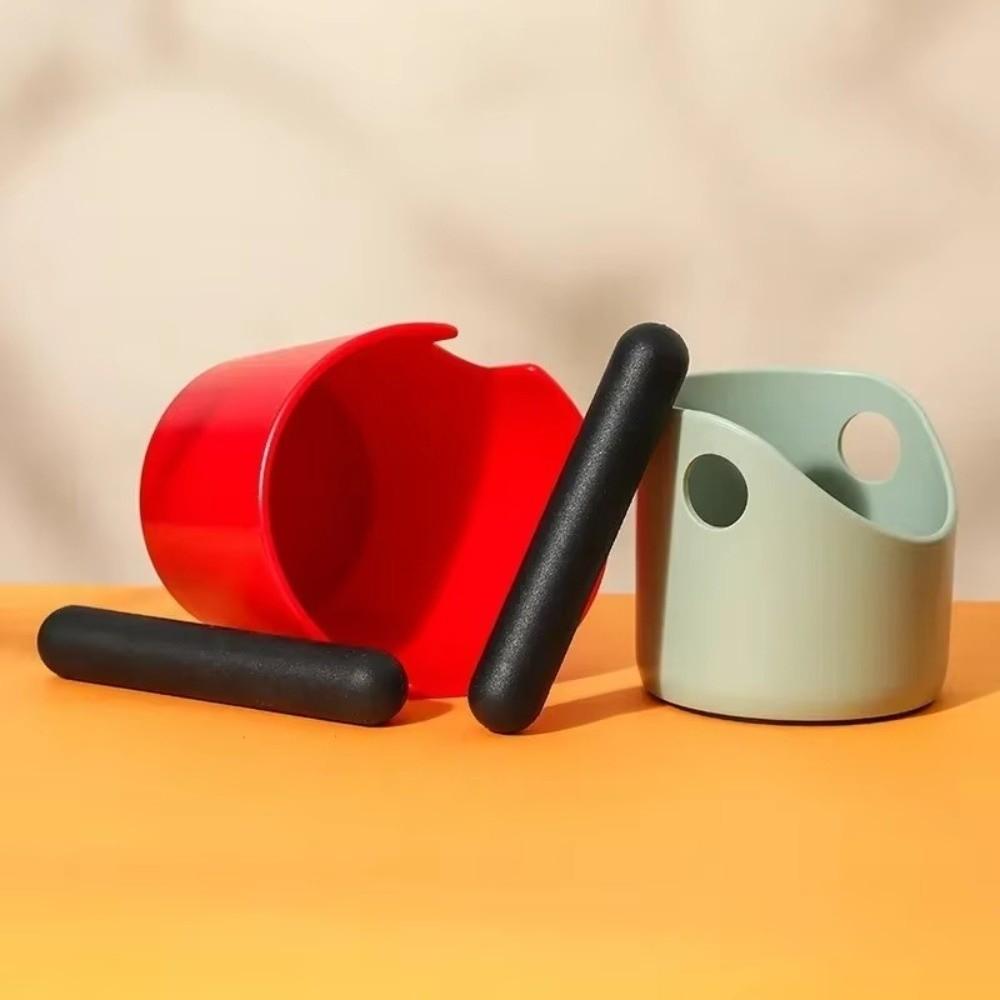 500ml Espresso Knock Box Splash-proof Knocking Slag Container  Desktop Storage Box