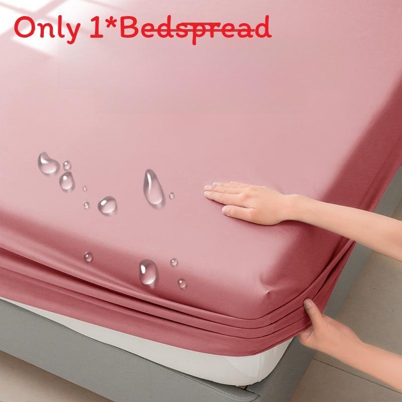 Modern Minimalist Waterproof Bed Cover With Active Dyeing For Home Protection