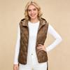 European and American style rhombus grid single-breasted webbing short white duck down down vest winter coat vest tide