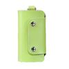 PU Leather Car Key Chain Soild Color Keys Holder Pouch Case Organizer Bags Car Accessories