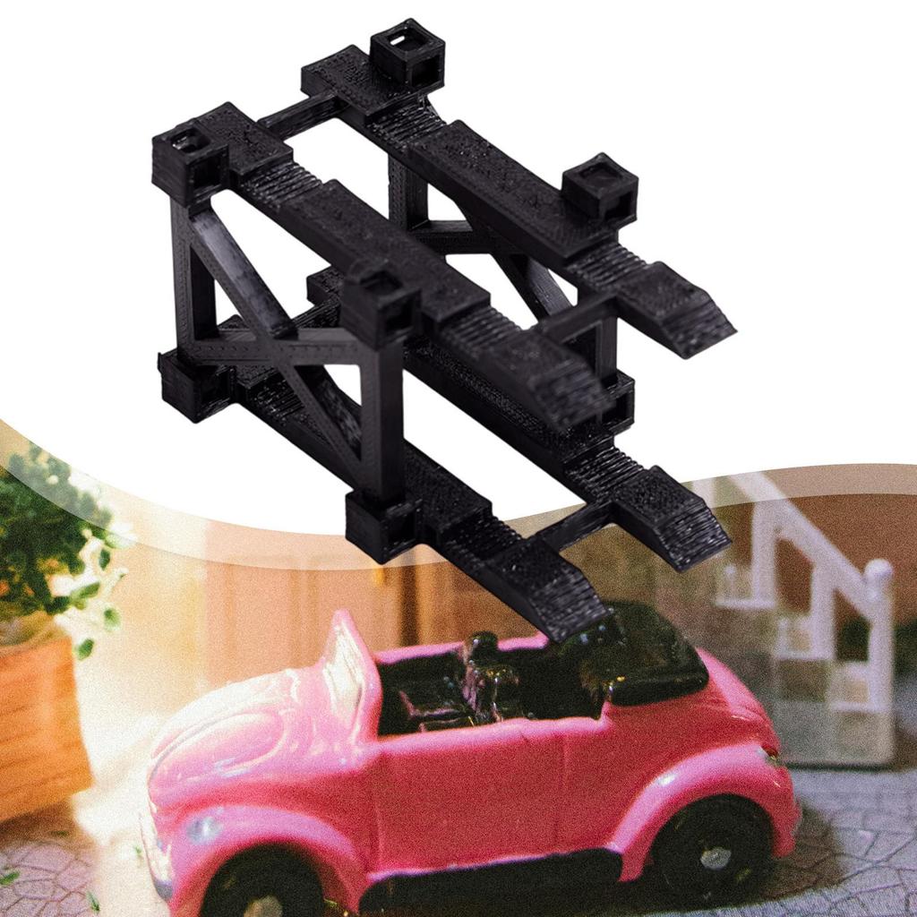1/64 Diorama Car Display Stand Collection Realistic Organizer Decorative Wear Resistant Desktop