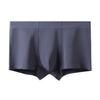 Men's Summer Thin Pure Cotton Antibacterial Traceless Mid-waist Briefs
