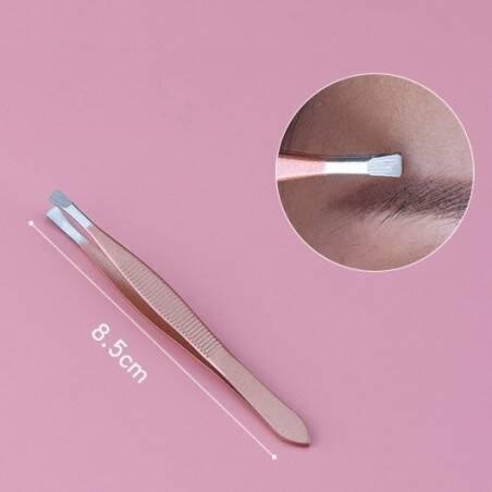 Ecarla Zestaw Akcesoriów Do Manicure W Etui Różowa Świnka Ak07