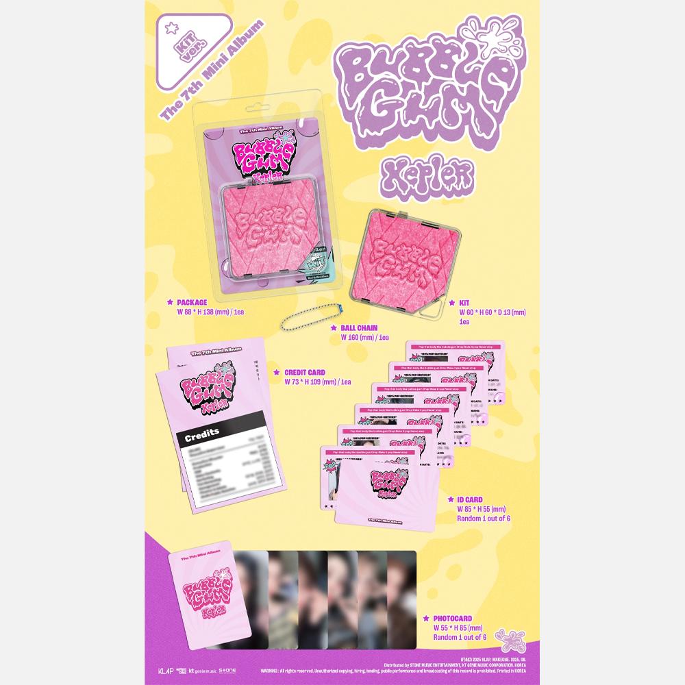 (PRZED SPRZEDAŻ) Kep1er - 7. Mini Album BUBBLE GUM (Wersja KiT.)