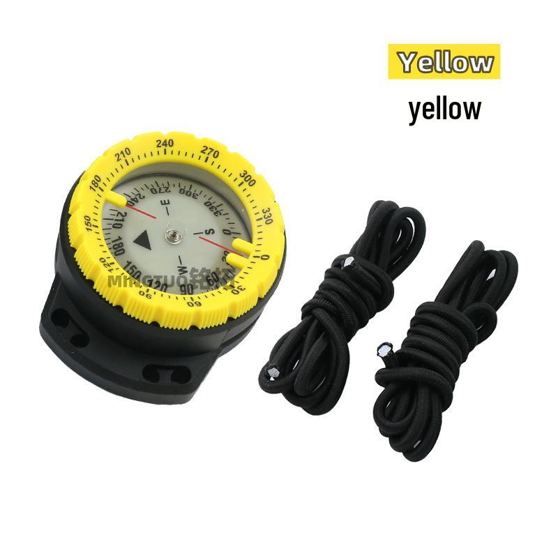 Elastic Cord Diving Compass Watch with Strong Magnetism & Luminous Features, 50m Water-Resistant & In Stock