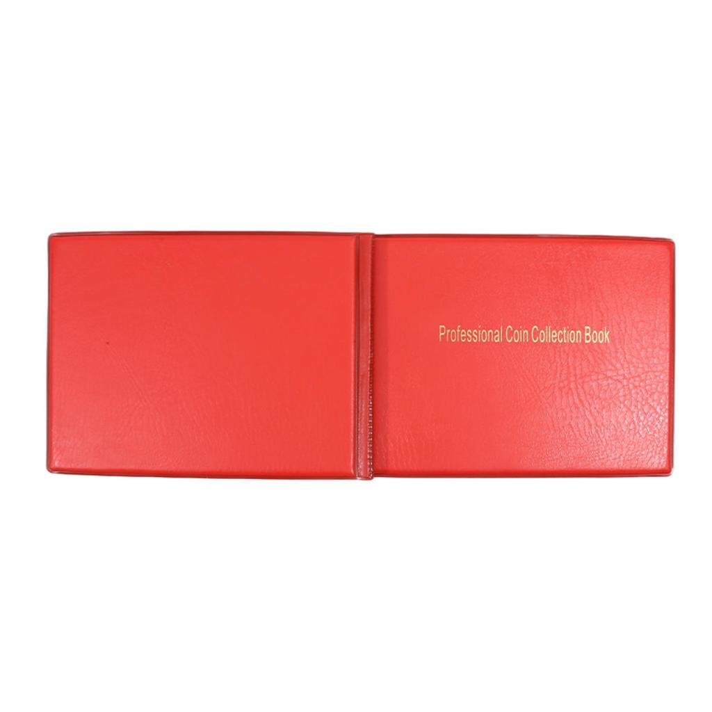 240 Grids Medium-sized Coins Album Professional Coin Collection Book PVC Money Organizer Storage Bags Household Album