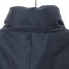 Calvin Klein Stripe Stand Collar Coat 34 Navy With Liner Men's Used