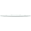VidaXL Étagères d'angle 2 pcs et supports Verre Transparent 45x45 cm
