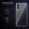 Carcasă Ultra Subțire Moale din Silicon Transparentă Pentru Samsung Galaxy S25 S 25 Edge S25Edge Capac Spate Transparent Transparent Rezistent la Șocuri