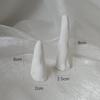 Creative hand-made gypsum ring holder display jewelry art display display placement frame jewelry photography props
