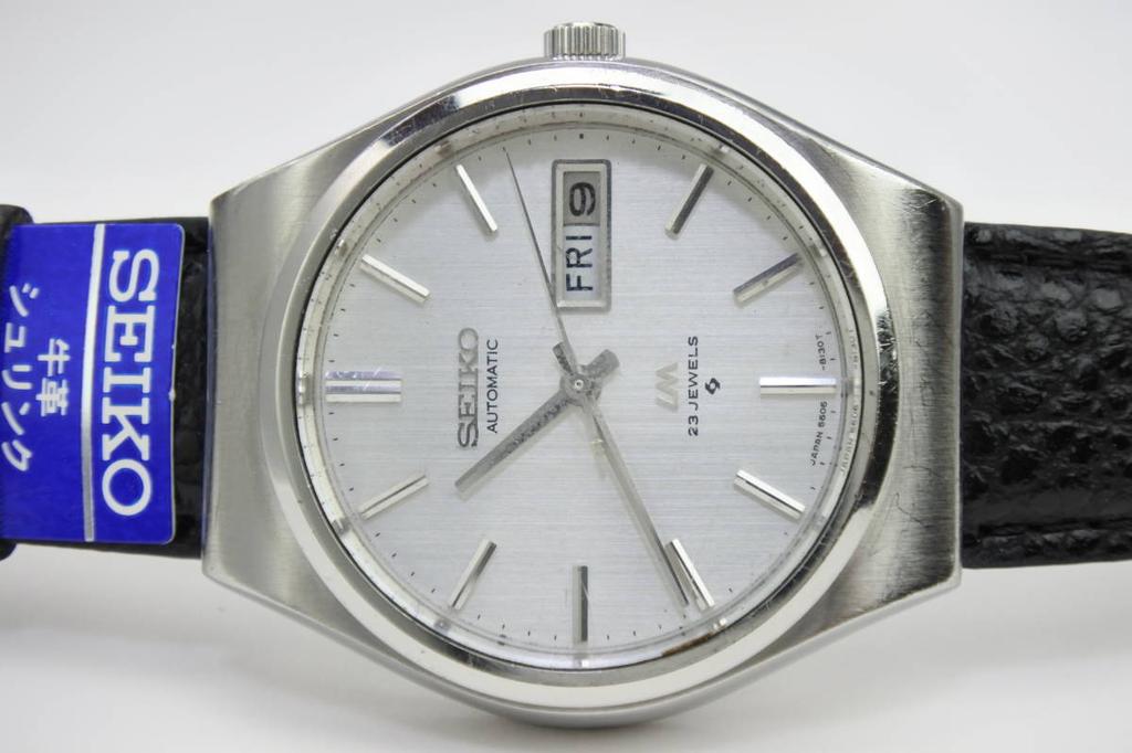 SEIKO watch Lord Matic 23 Jewels Automatic Watch with strap 1960s-70s Japanese-made semi-luxury Seiko 5606-8090 Men's