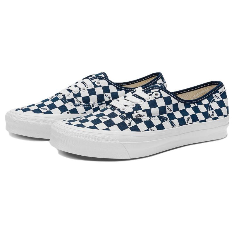 Vans Vault Og Authentic Lx Checkerboard Blue White Vans VN0A5FBDLKZ