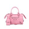 Women's Mini Crossbody Tassel Bag - Medium/Small Size, Motorcycle Style