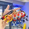 Cartoon Cool Universal Man Robot Pendant Keychain School Bag Doll Cute Jewelry Small Gift Backpack