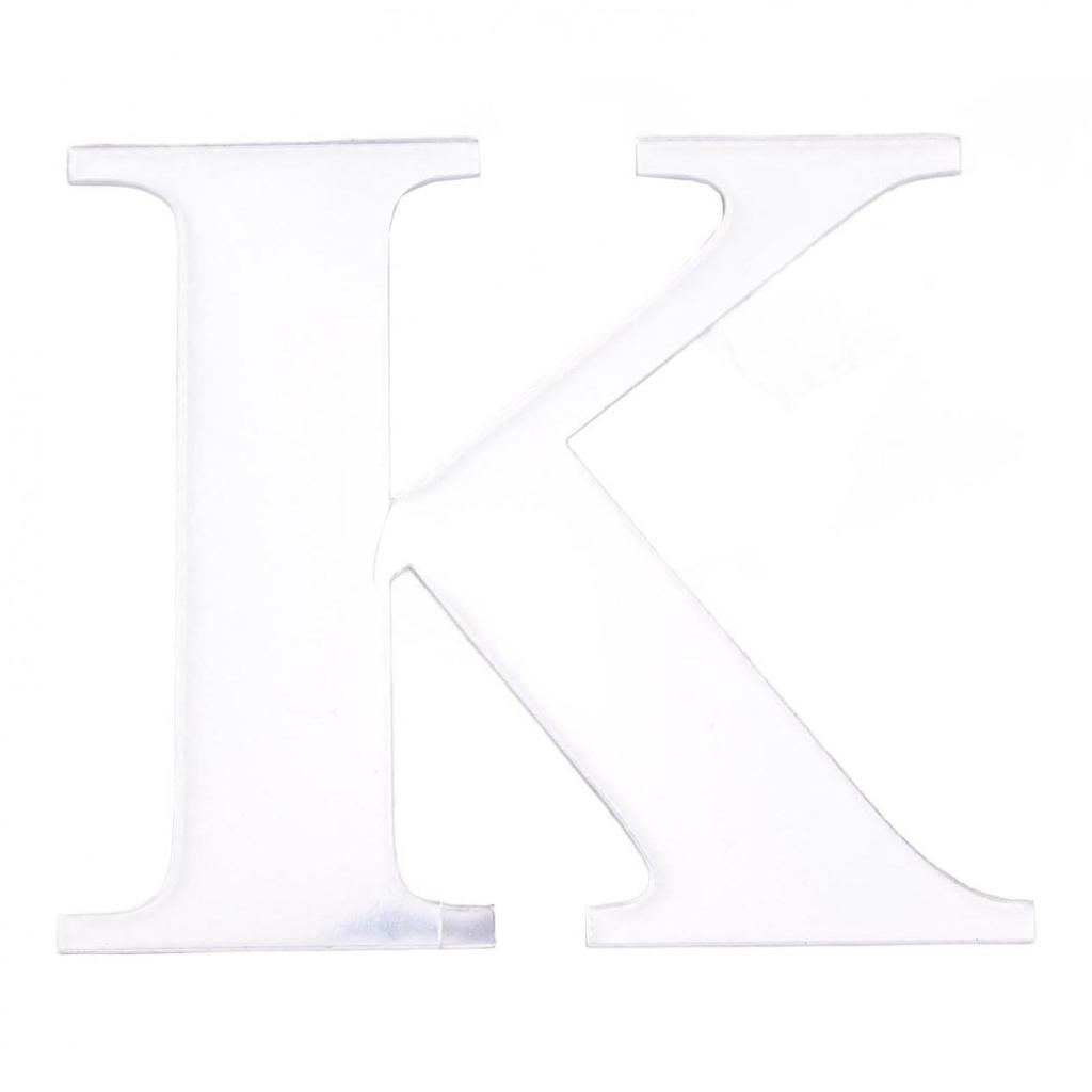 Acrylic Mirror Wall Stickers 26 Alphabet English Letters DIY Decor Mural Silver