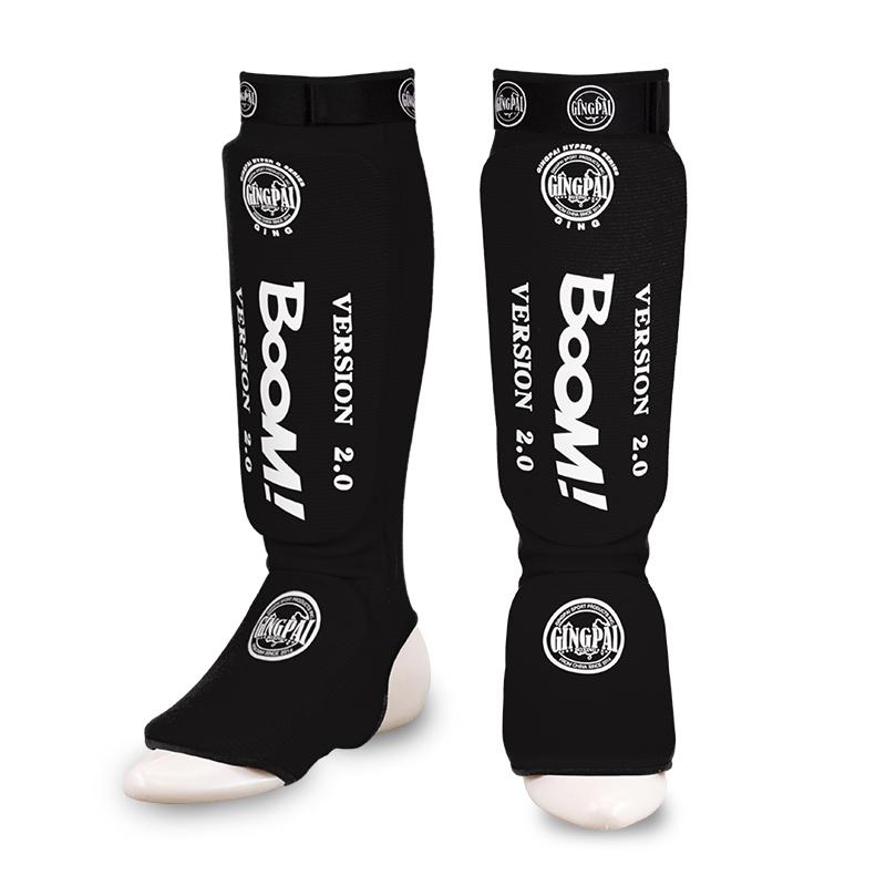 1 par benskydd och fotledsskydd MMA Benfotsskydd Muay Thai Boxningsskydd Skydd med kardborreband Benskydd och fotledsskydd