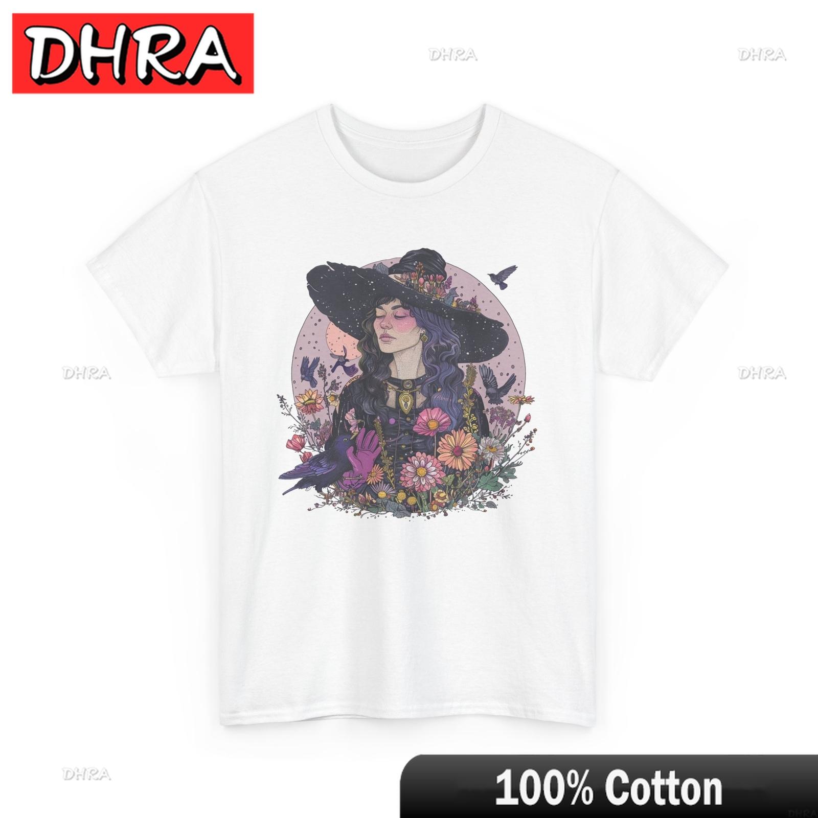 

Floral Witchcraft Inspired TShirt Trendy Stylish Witch Tee Creative Chic Aesthetic Tshirts Cute Trendy Minimalist Tee Shirt S