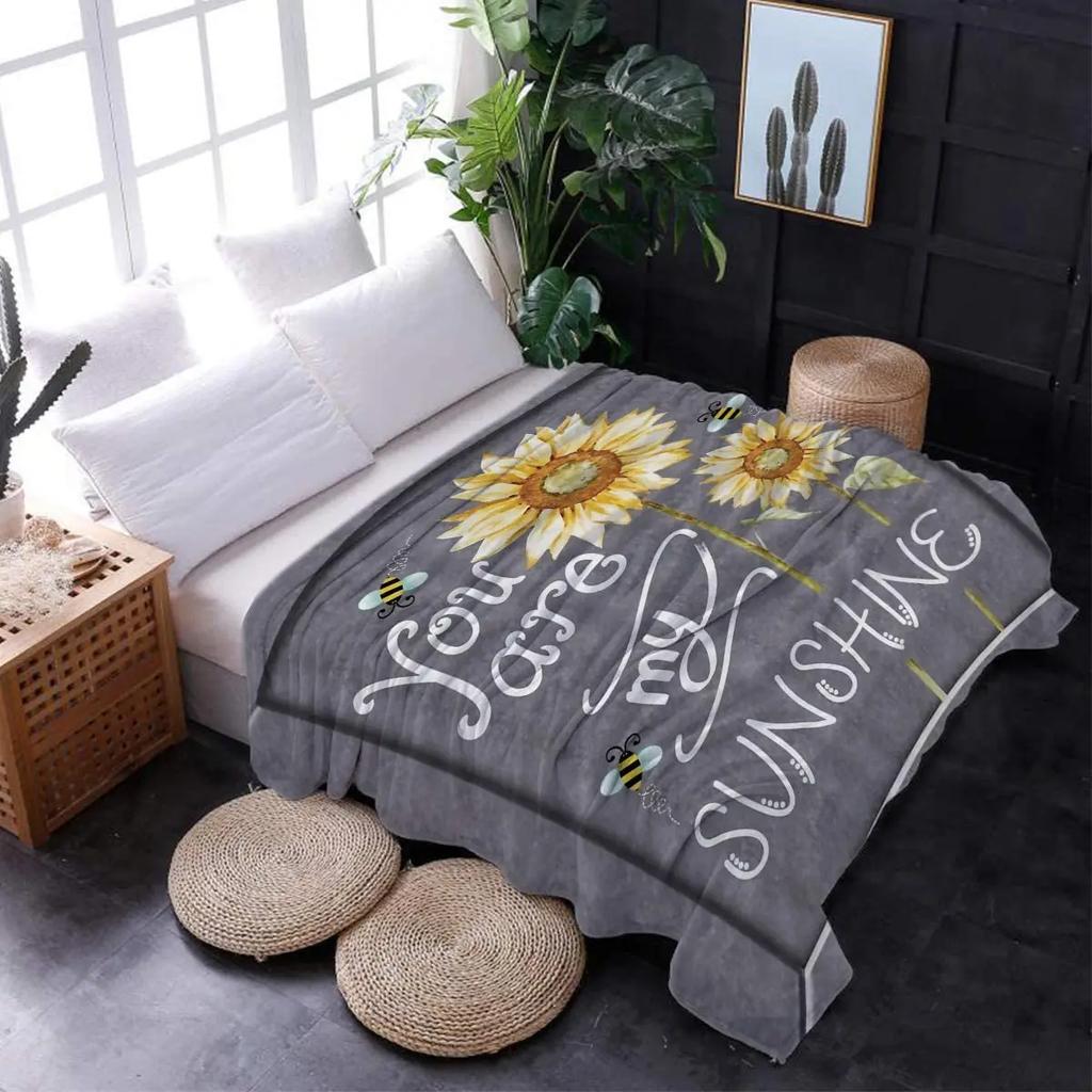 Flannel Fleece Bed Blankets Lightweight Cozy Throw Blanket for Couch Sofa Bedroom Adults KidsFire Basketball Twin Size 40"x50"