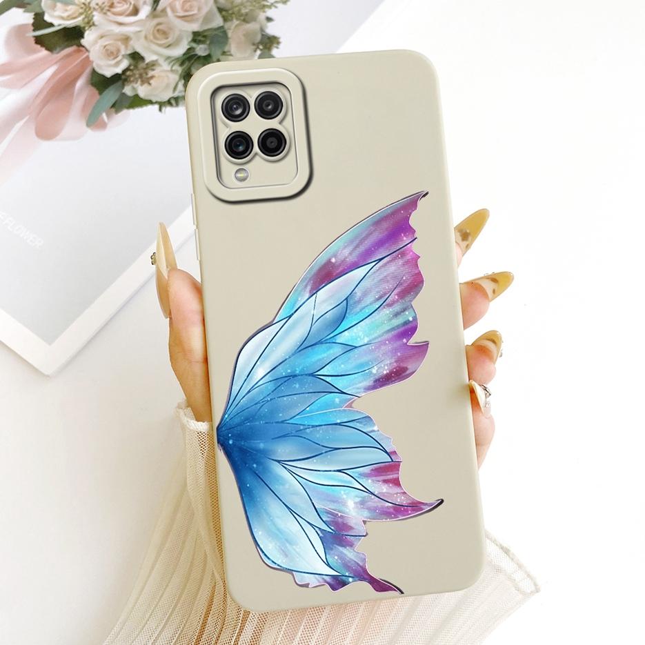 For Samsung Galaxy A22 4G Case SM-A225F New Luxury Candy Painted Cover Soft TPU Phone Case For Samsung A22 A 42 Galaxy A42 Shell