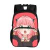 SPY×FAMILY Round Front Bag Backpack Versatile Fashion Trend Cartoon Boy and Girl School Birthday Best Gift