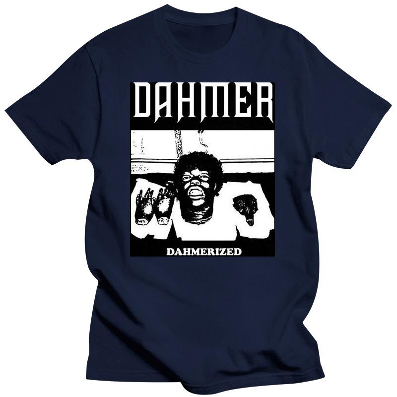 Dahmer V2 Dahmerized Tops Tee T Shirt Black Metal Grindcore All Sizes S-5XL Casual Plus Size T-Shirts Men’s
