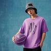 Men's ANTA KAI T-Shirts Unisex Purple Crew Neck Thin