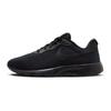 Tanjun Antypoślizgowe Amortyzujące Niskie Buty do Biegania dla Dzieci Dziecięce Trampki Czarne DX9041-002