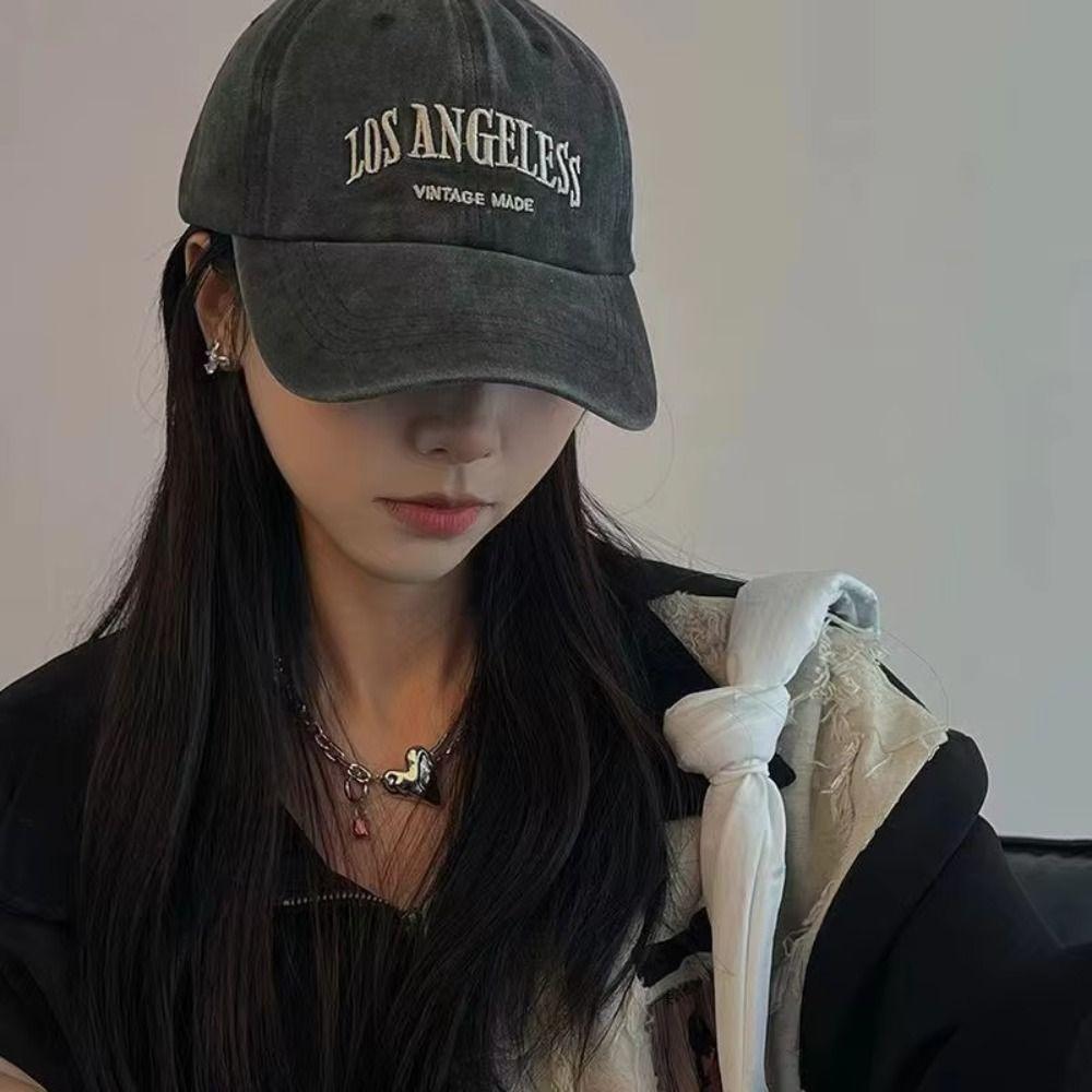 Fashion Cotton Baseball Cap Unisex Retro Casual Embroidery Hat Sun Hat
