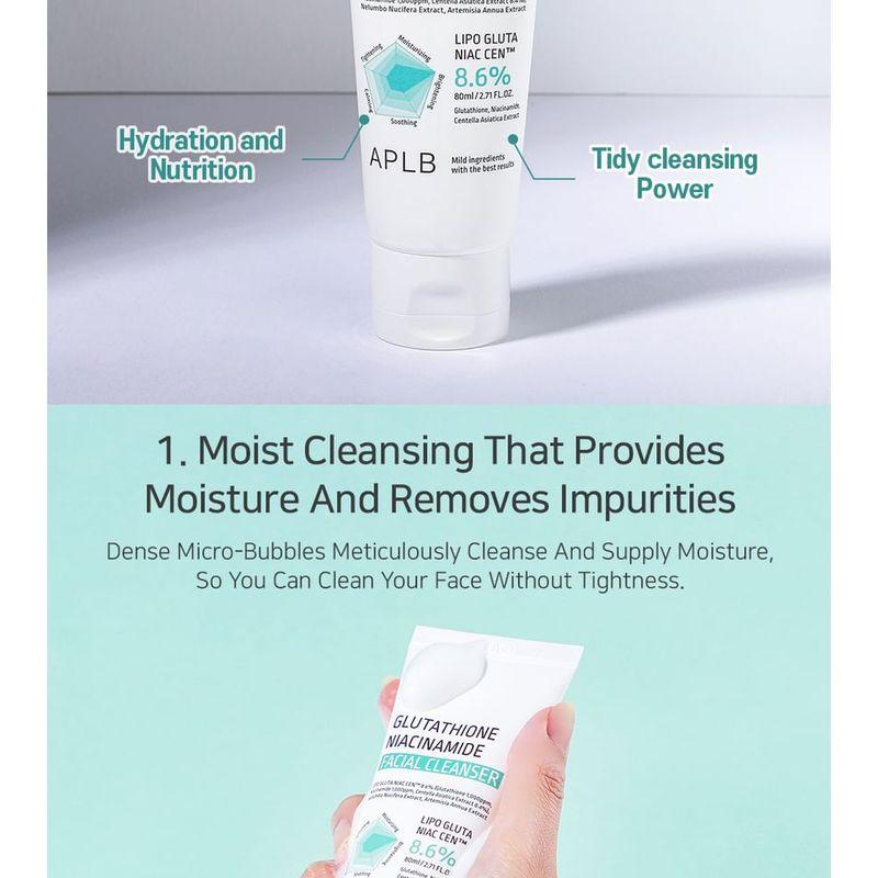 APLB - Glutathione Niacinamide Facial Cleanser Set