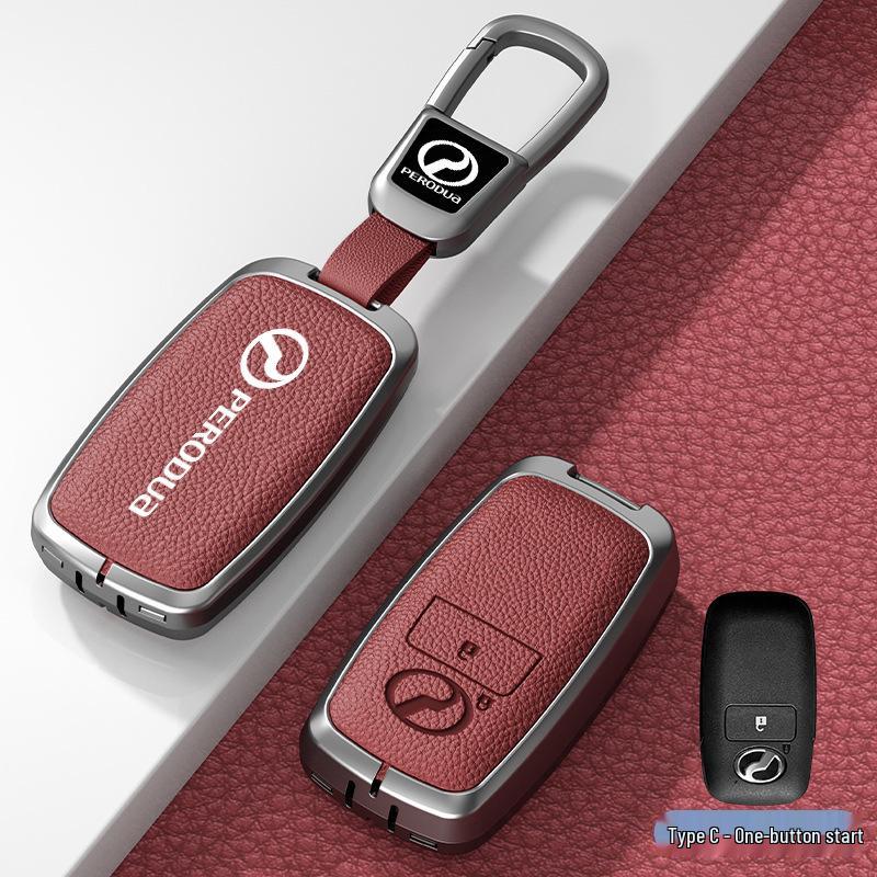 Universal Car Key Case: Fits PERODUA & Toyota Remotes, Key Shell Protection for Men & Women