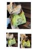 Retro Embroidered Nylon Large-Capacity Shoulder Bag - Trendy Women's Handbag for Shopping