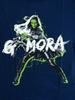 Marvel Guardians of the Galaxy Gamora Blue T-shirt Licensed New Unworn