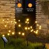 8LED Firefly Atmosphere Light with Remote Control Solar Decorative Light Lighting Ornaments 1200mAh Home Decor for Party Wedding