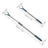 Closet Hanging Rod Adjustable Coat Hangers Clothes Fork Extender Stainless Steel Extendable Line Pole Laundry Room Poles