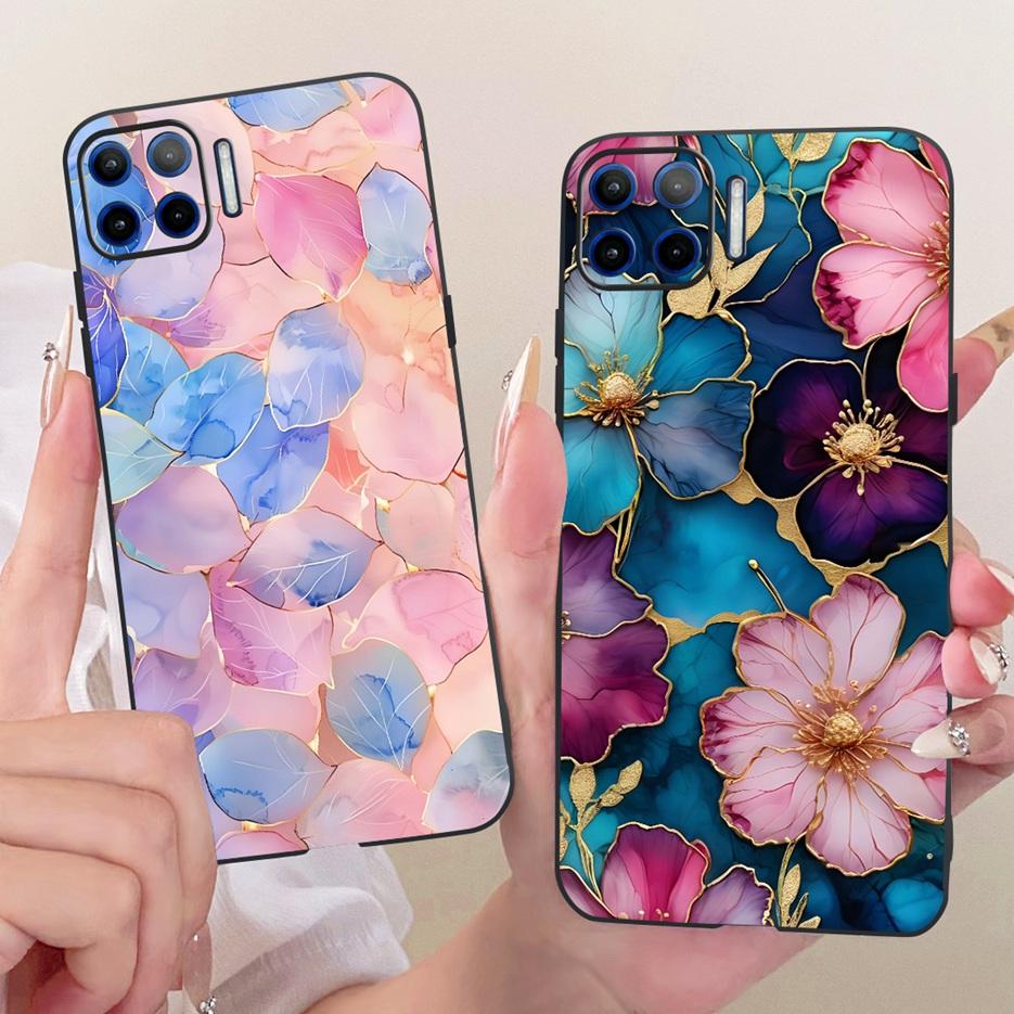 For Motorola Moto G 5G Plus Case XT2075 Luxury Flowers Butterfly Painted Cover Soft TPU Phone Case For Moto G MotoG 5G Plus Bags