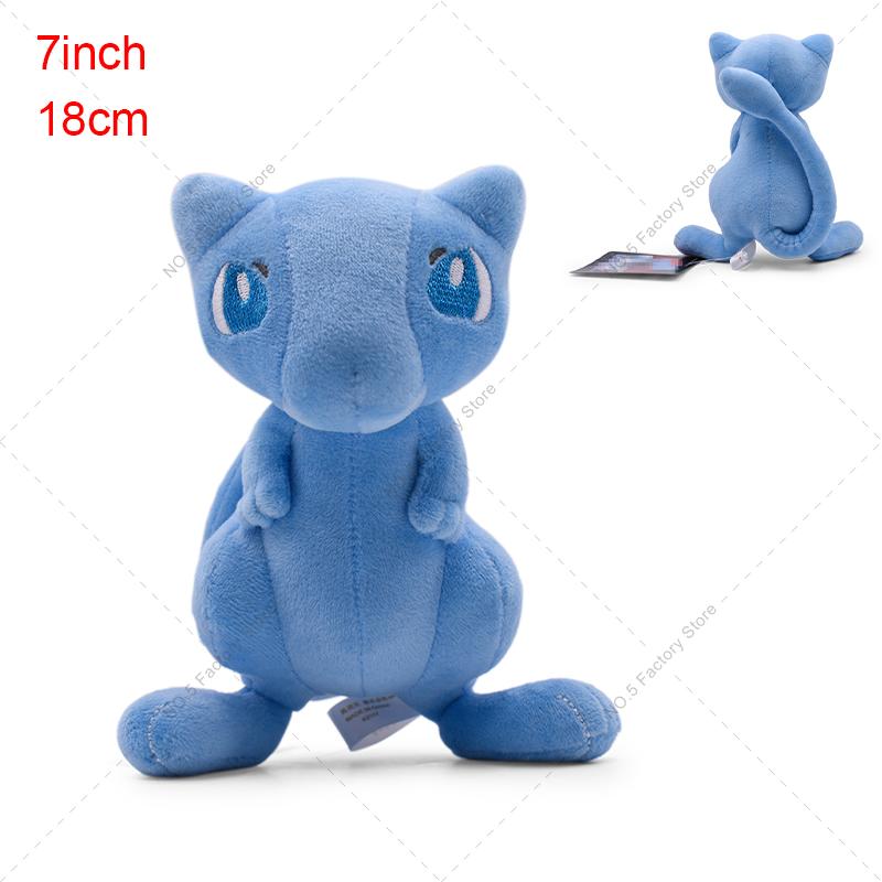 Plush Toys Mega Mewtwo Soft Stuffed Toy Mew Evolution Plush Dolls Cartoon Peluche Birthday Gifts for Kids Children