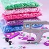 1000Sets Colorful Resin Snap Buttons No-Sew T5 Snaps for Bibs Diapers Baby Clothing Craft Project Sewing Accessories