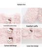 Girls' Faux Fur Fuzzy Coat - 2025 Fashionable Fleece-Lined Autumn/Winter Sweater for Children