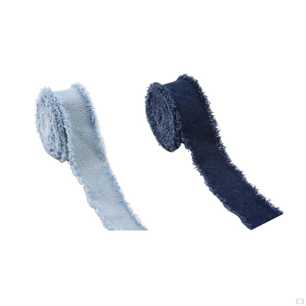 Denim Hair Bow Crafting Bundle for Personalized DIY Creations